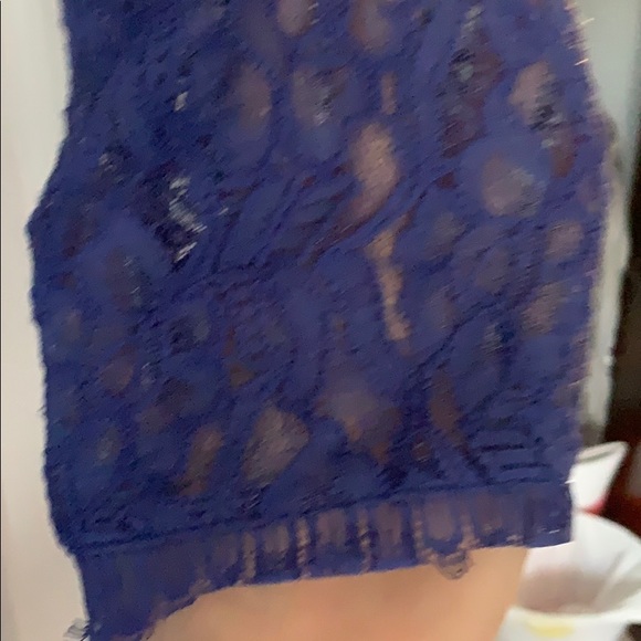 Lace Midi Dress with 3/4 sleeves - Picture 4 of 6